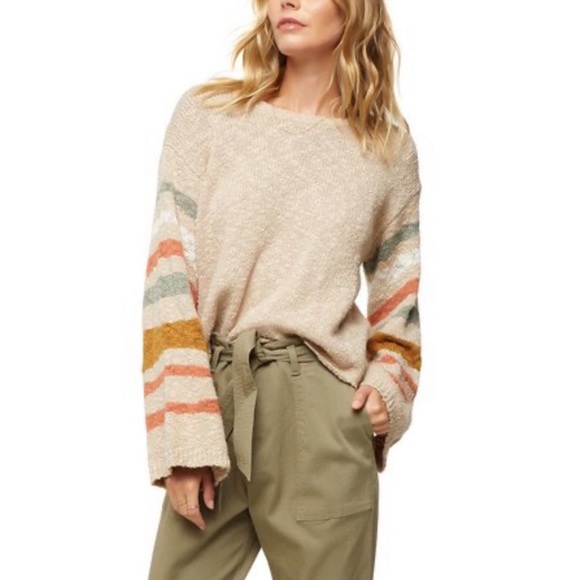 O'Neill Sweaters - Oneill Mandalay Boho Sweater Bell Slv M EUC